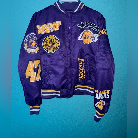 ultra gane Other - Purple Los Angeles Lakers Jacket